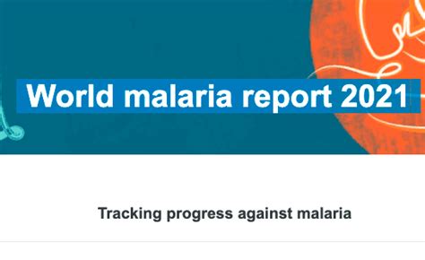 world malaria report 2021 citation